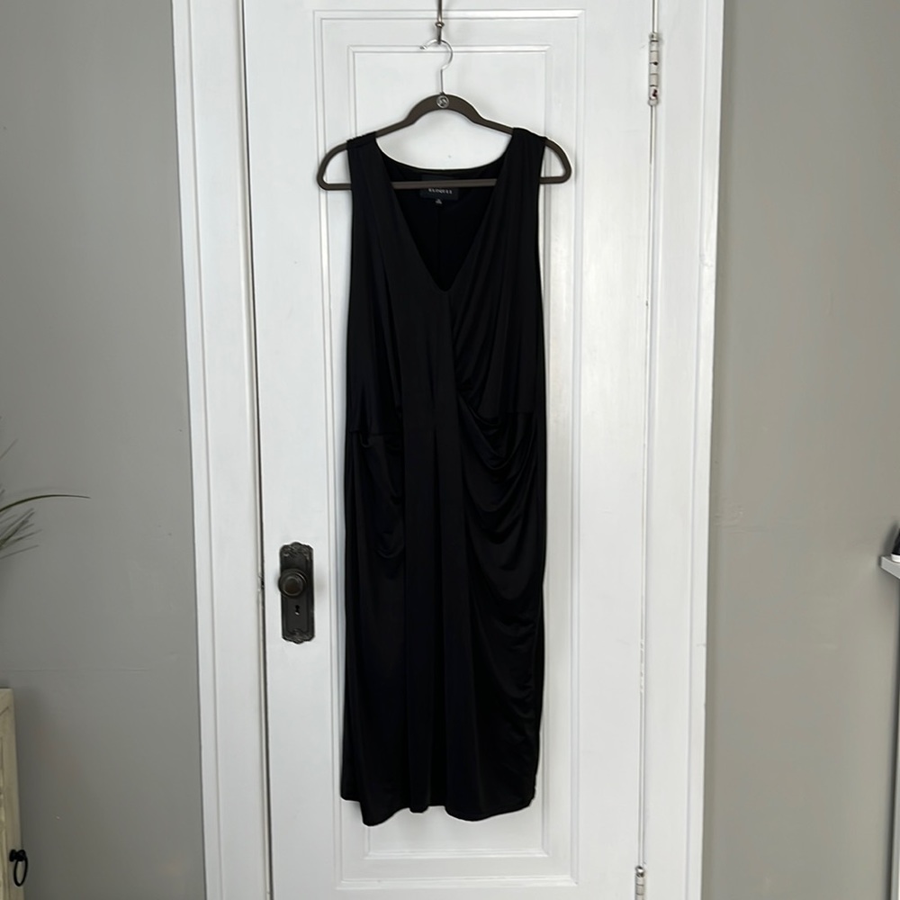 ELOQUII x Jason Wu Size 20 Black Midi Cocktail dress
